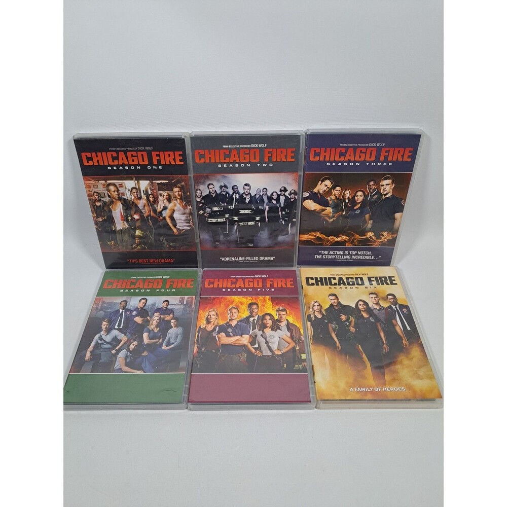 Chicago Fire TV Show Seasons 1 - 6 DVDs Drama 1 2 3 4 5 6